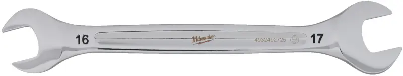 Oboustranný vidlicový klíč Milwaukee 16 x 17 mm (délka 204 mm) 4932492725 (MI4932492725)